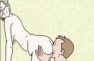 XXX కుమారుడు Fucks తల్లి అయితే ఆమె చూడటం TV